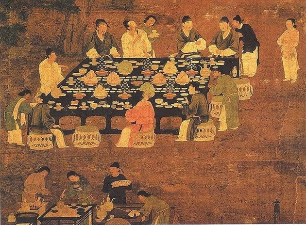 ancient chinese people farming